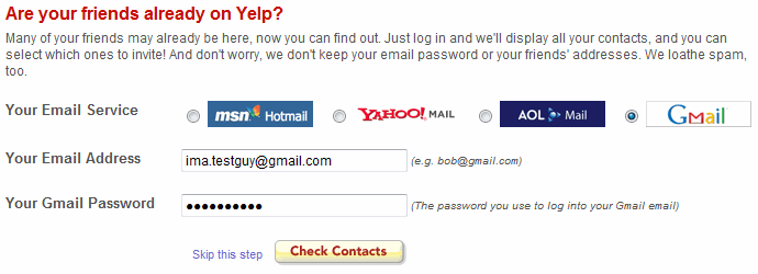 Yelp Infamous OAuth Fail